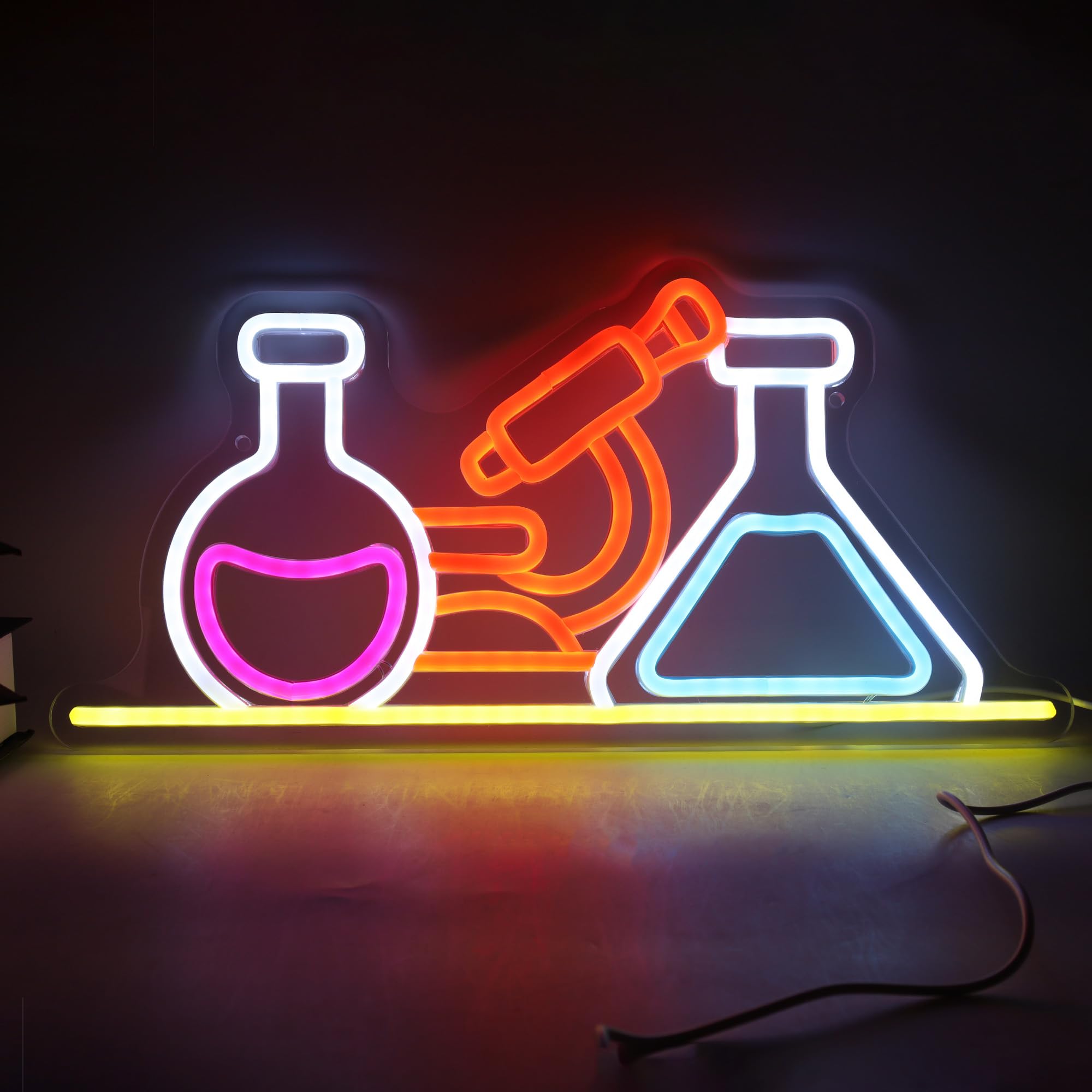 Medical Lab Gifts - Science Laboratory Neon for Chemistry Lab