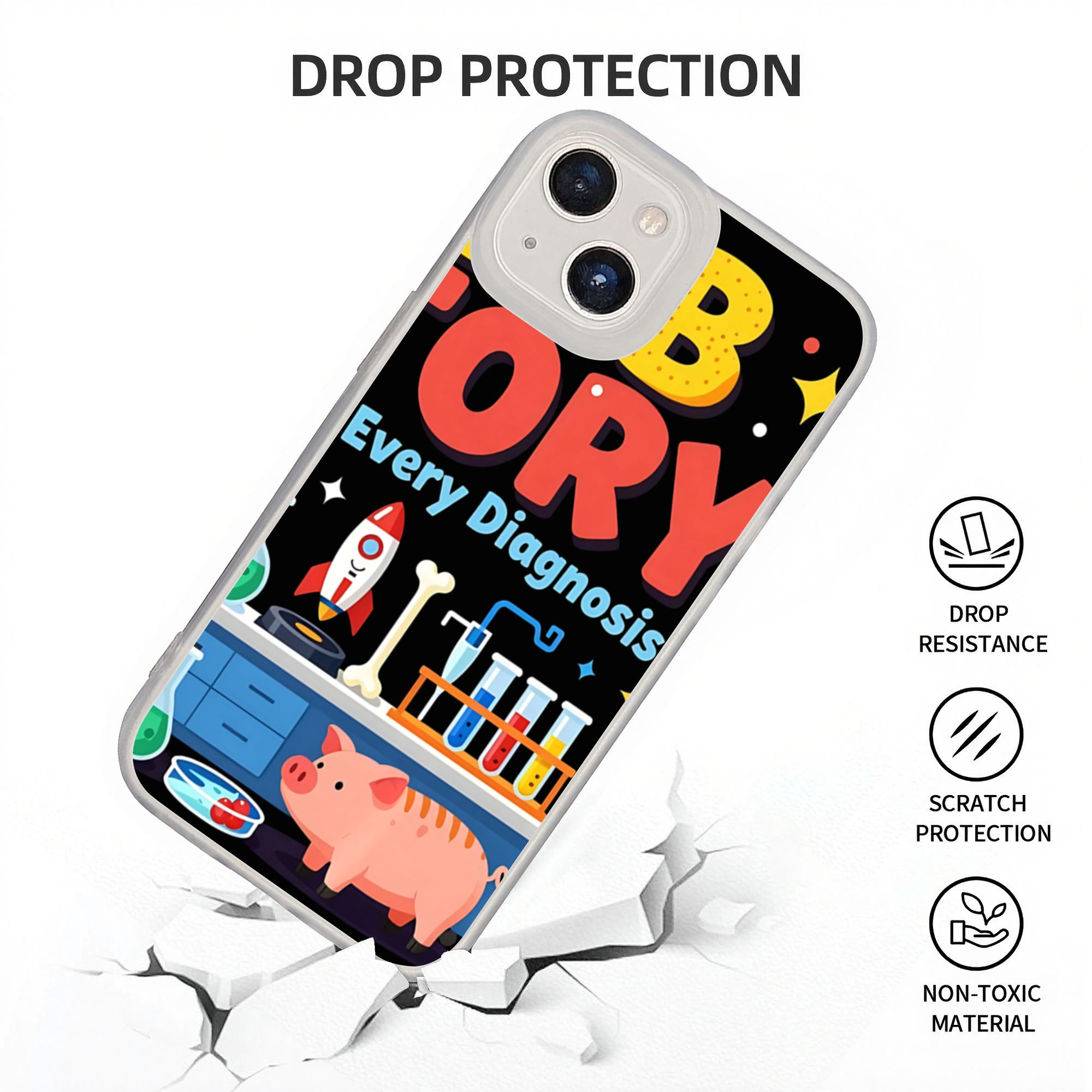 Medical Laboratory Technician - New Armor Bumper Shockproof Medical Laboratory
