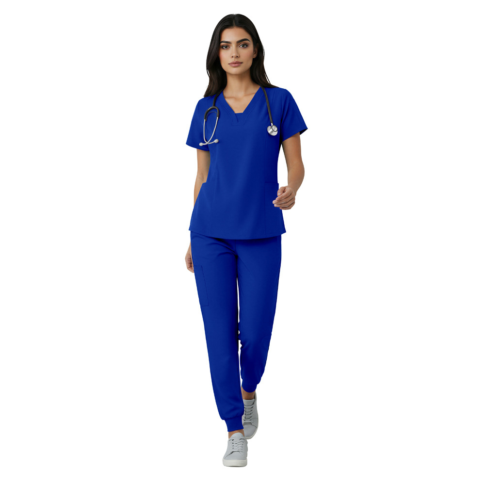 Men Medical Uniforms Women Scr - Medical Lab Gown ulasan dan harga