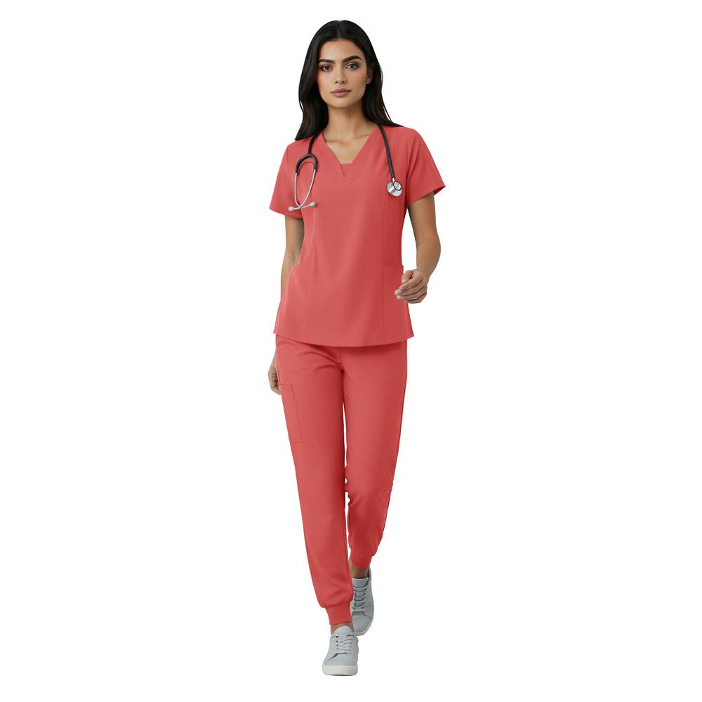 Men Medical Uniforms Women Scr - Medical Lab Gown ulasan dan harga