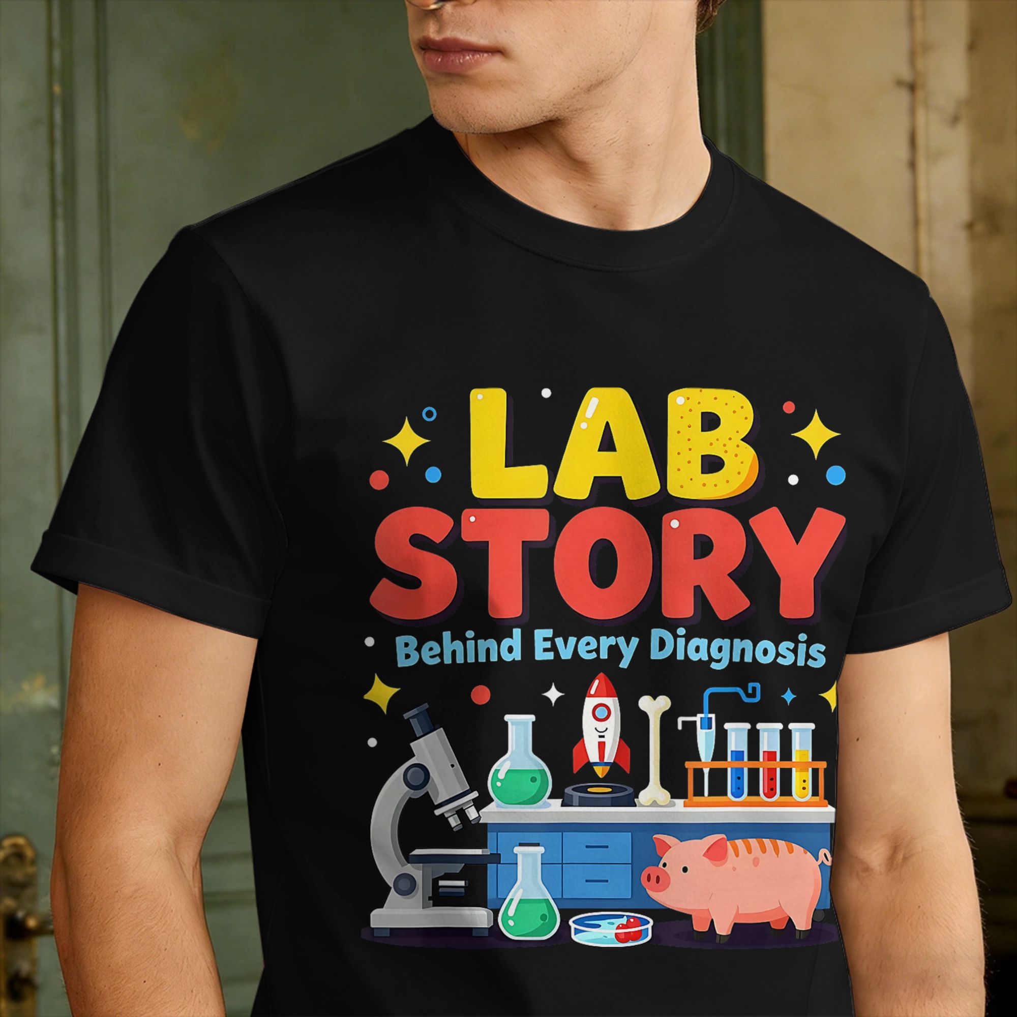 Men's Medical Laboratory Techn - Medical Laboratory Technician ulasan dan harga