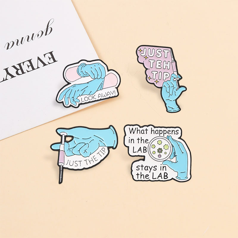 Science Lab Enamel Pins Just T - Medical Lab Gifts ulasan dan harga