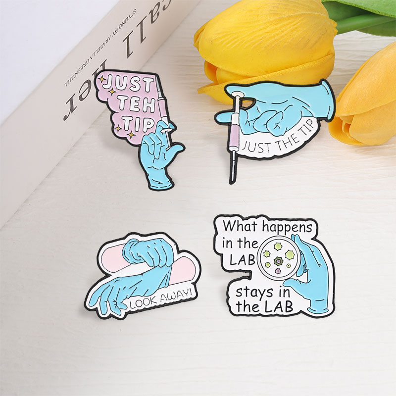 Science Lab Enamel Pins Just T - Medical Lab Gifts ulasan dan harga