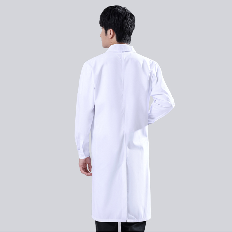 Male's White Medical Coat Men  - Medical Lab Gown ulasan dan harga