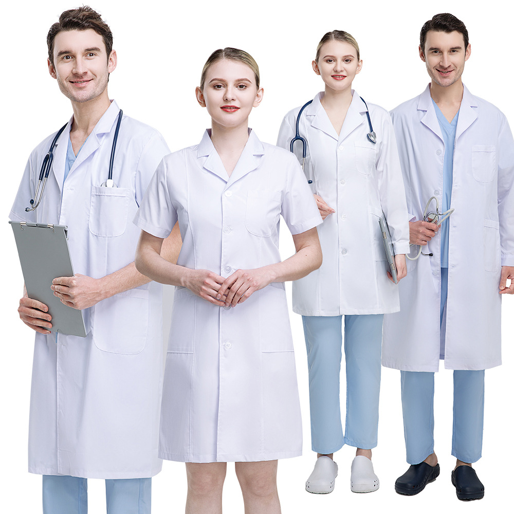 Professional Men Doctors Cloth - Medical Lab Gown ulasan dan harga