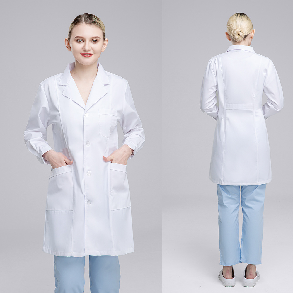 Professional Men Doctors Cloth - Medical Lab Gown ulasan dan harga