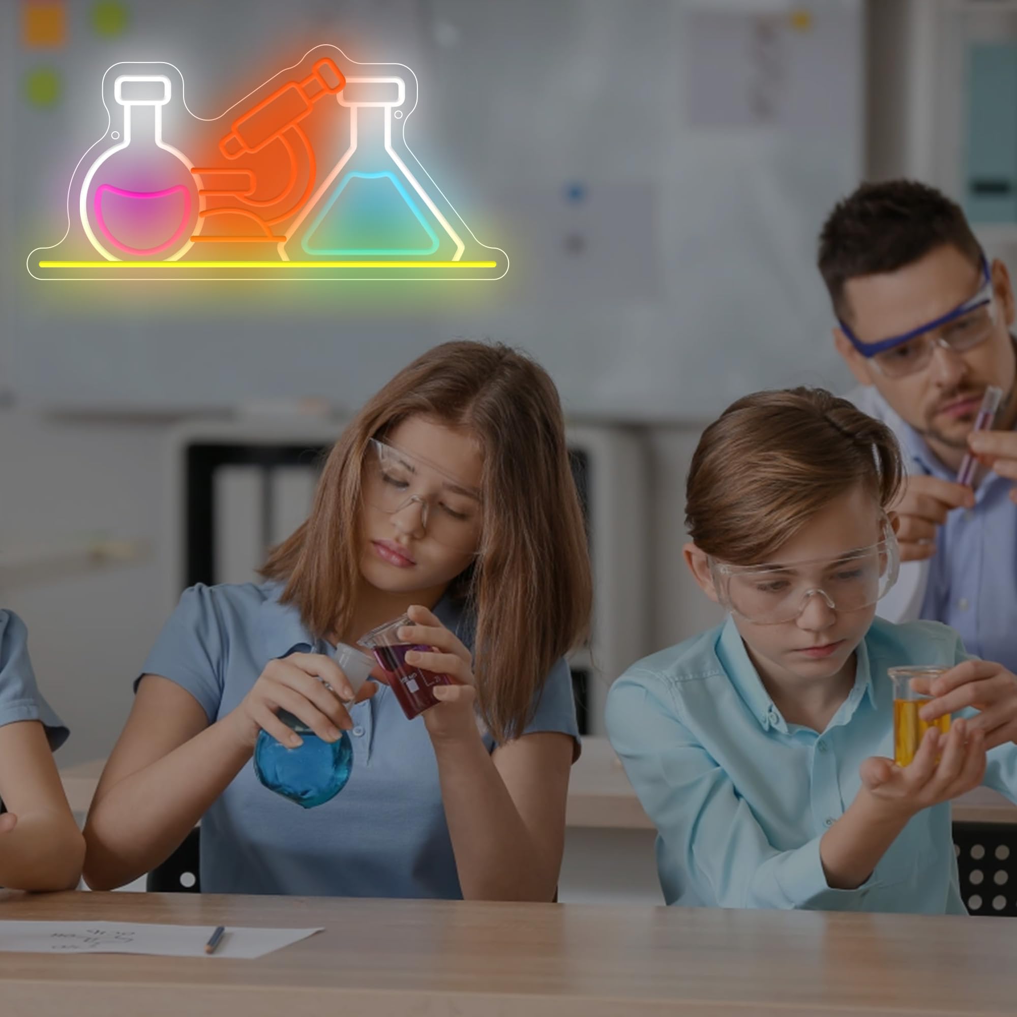 Science Laboratory Neon for Ch - Medical Lab Gifts ulasan dan harga