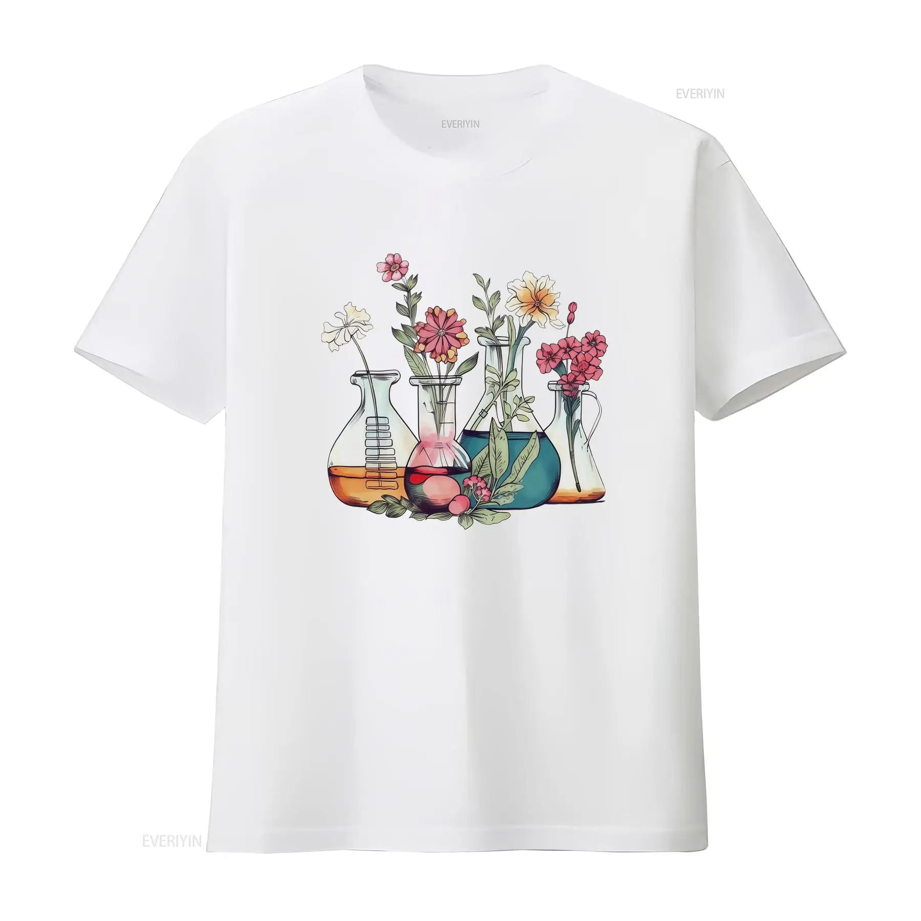 Laboratory T Shirt Floral Beak - Medical Laboratory Technician ulasan dan harga