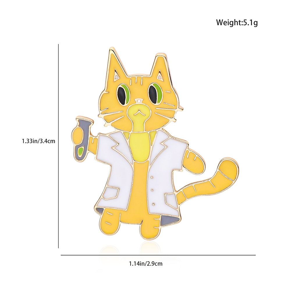 Hanreshe Lovely Lab Cat Scient - Medical Lab Gifts ulasan dan harga